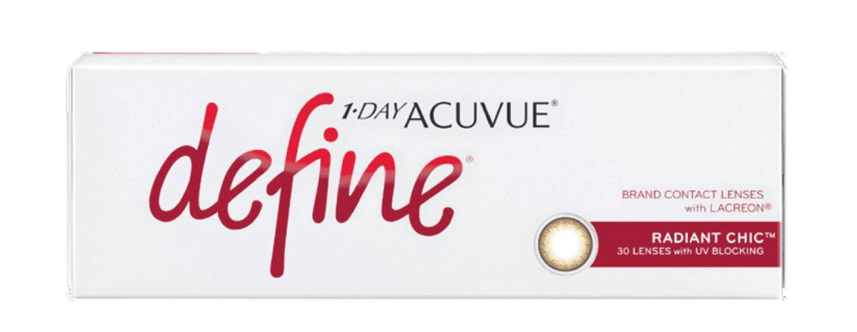 Acuvue Define Radiant Chic Cosmetic Lenses
